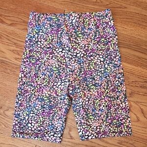 H&M Floral Biker Shorts